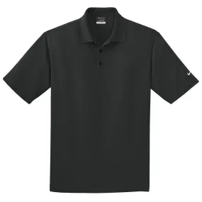 Nike Men's Black Tall Dri-FIT Micro Pique Polo