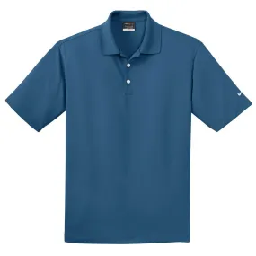Nike Men's French Blue Dri-FIT Micro Pique Polo