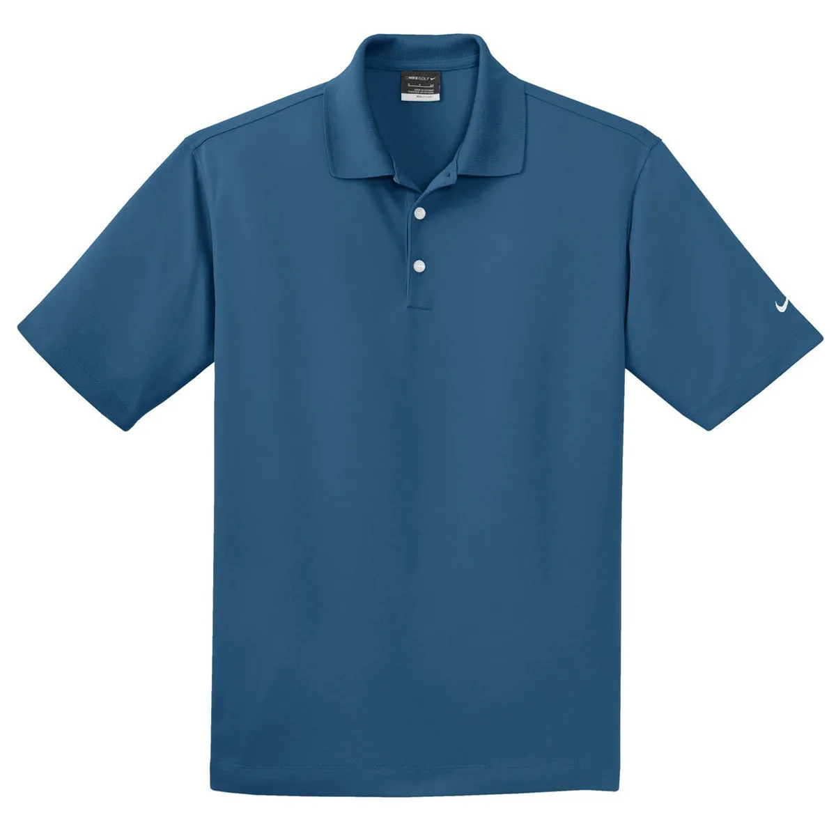 Nike Men's French Blue Dri-FIT Micro Pique Polo