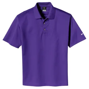 Nike Men's Varsity Purple Tech Basic Dri-FIT Short Sleeve Polo