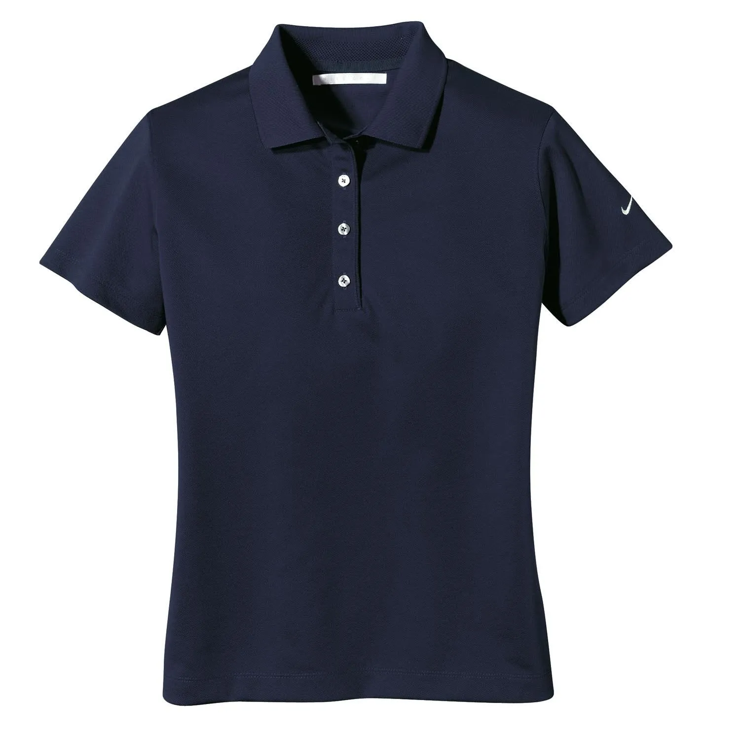 Nike Women's Midnight Navy Tech Basic Dri-FIT Short Sleeve Polo
