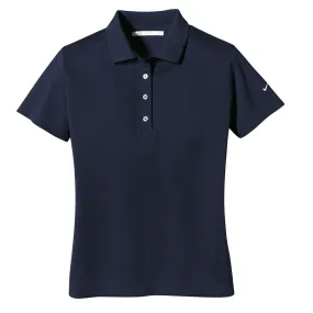 Nike Women's Midnight Navy Tech Basic Dri-FIT Short Sleeve Polo