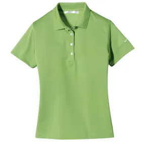 Nike Women's Vivid Green Tech Basic Dri-FIT Short Sleeve Polo