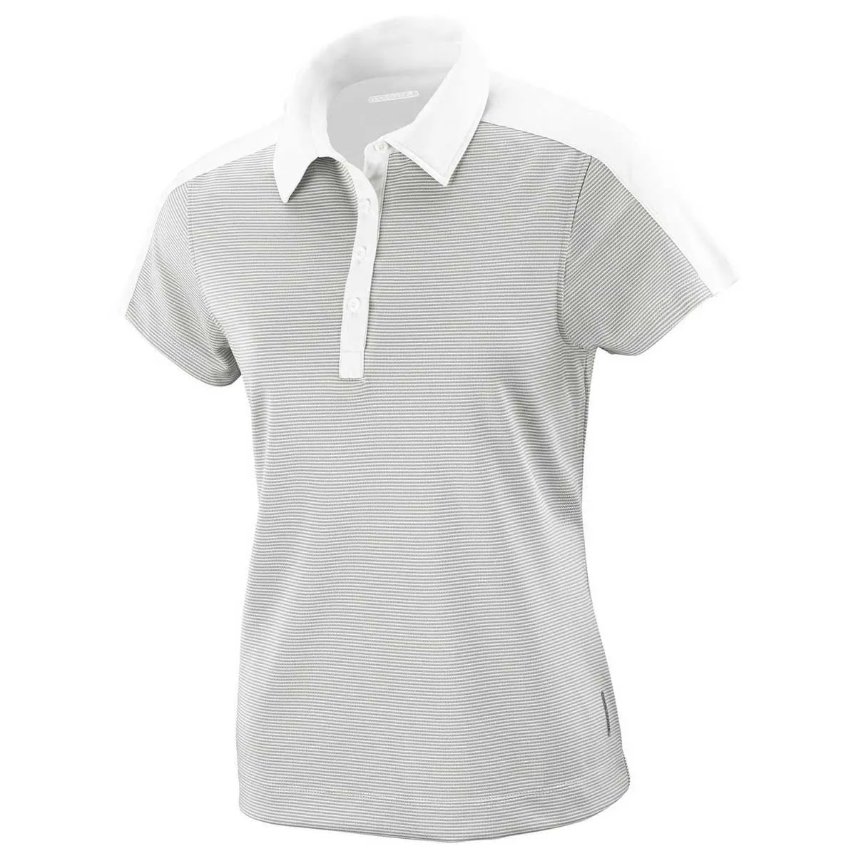 North End Women's Crystal Quartz Symmetry Coffee Performance Polo