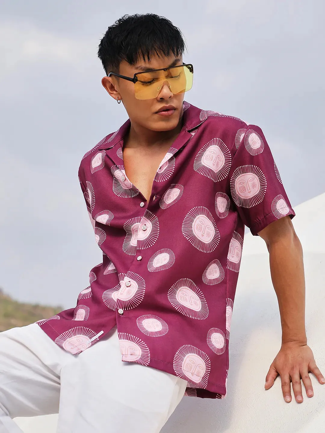 Relaxed Face Shirt