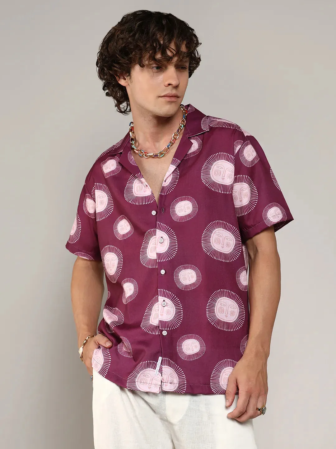Relaxed Face Shirt
