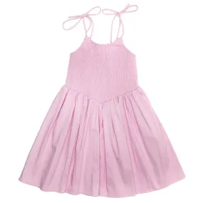SOFIA SMOCKED DROP WAIST DRESS