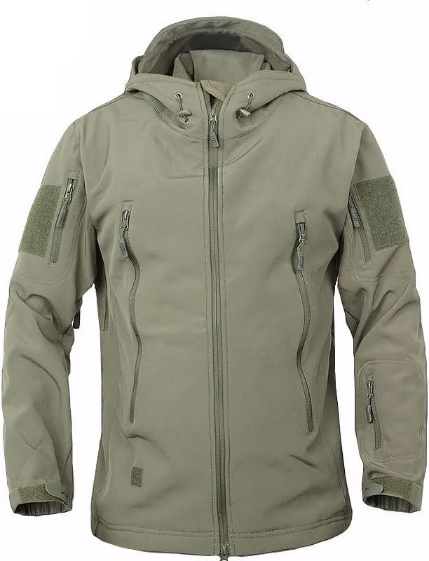 Stalker Soft Shell Waterproof & Windproof Fleece Hooded Jacket