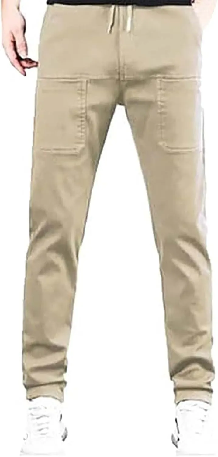 Tactical Pants for Men Water Resistant Cargo Hiking Pants Multi Pockets Relaxed Fit Stretch Quick Dry Work Pants