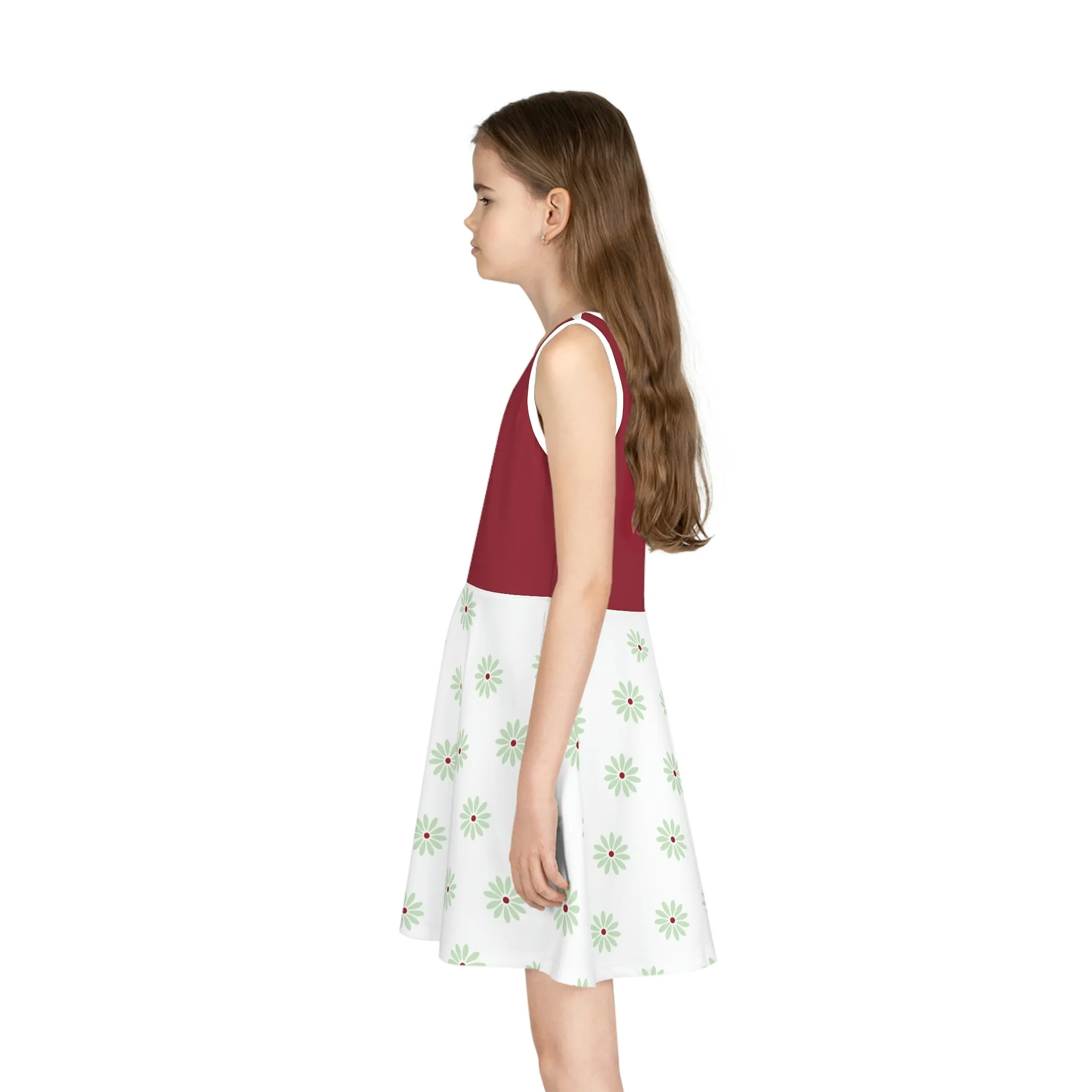Tightrope Walker Girls' Sleeveless Sundress (AOP)