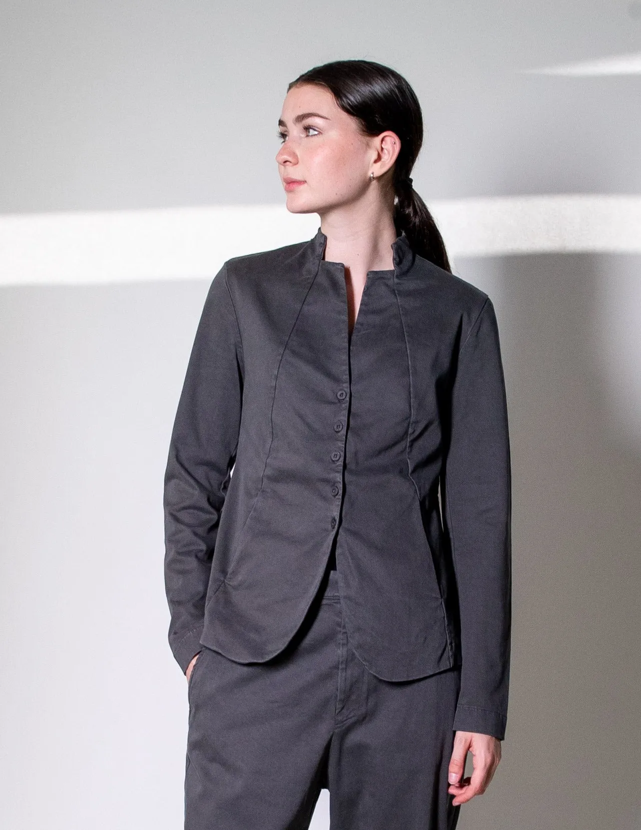 Transit Par Such Soft  Grey Jacket