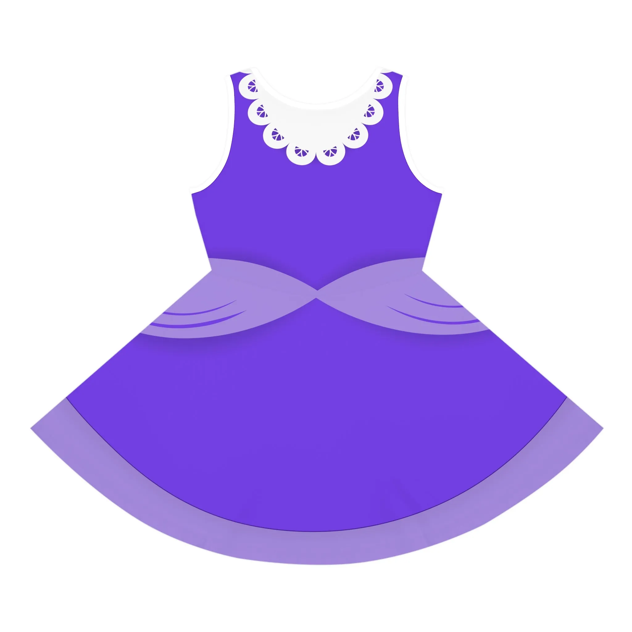 Wa-Villain Girls' Sleeveless Sundress