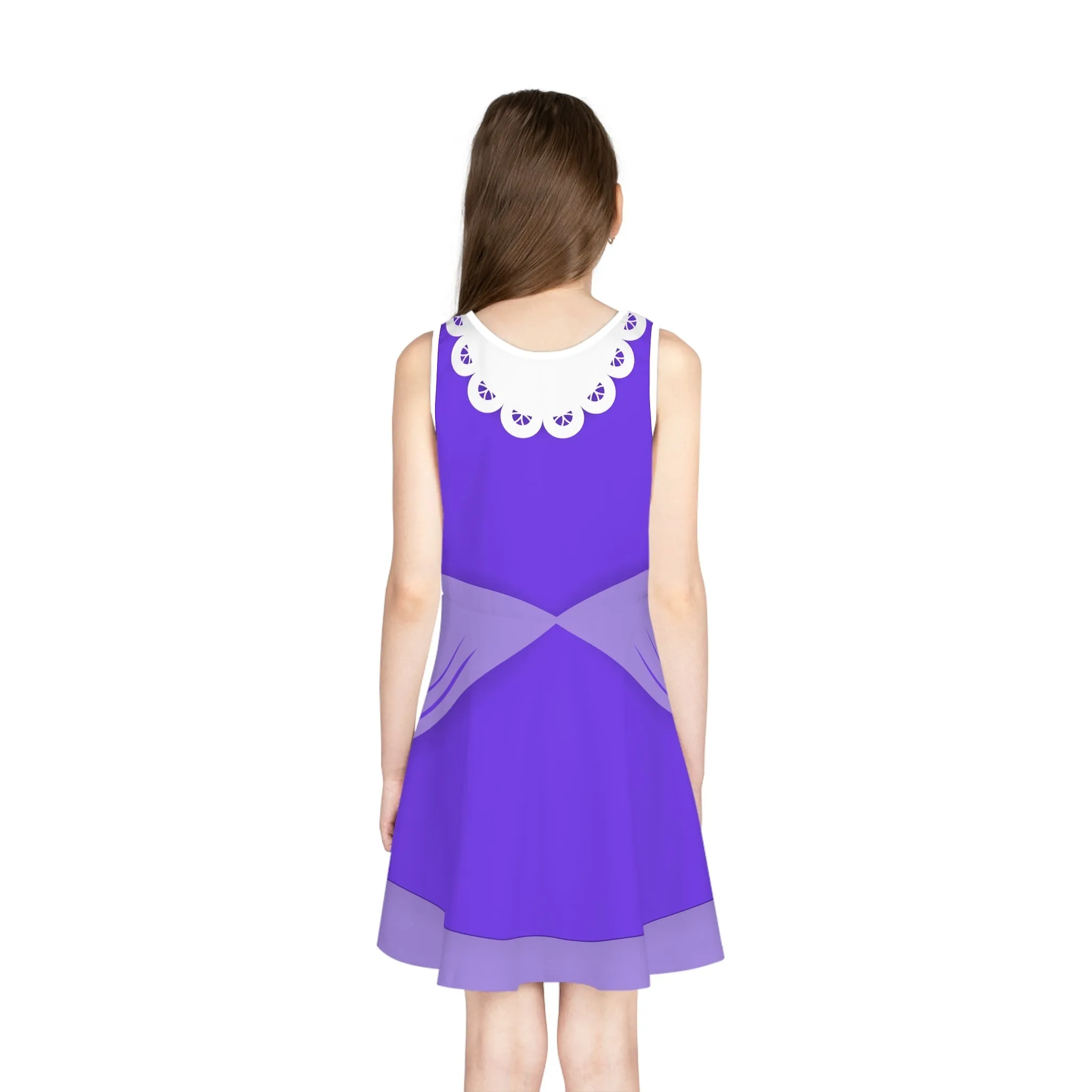 Wa-Villain Girls' Sleeveless Sundress