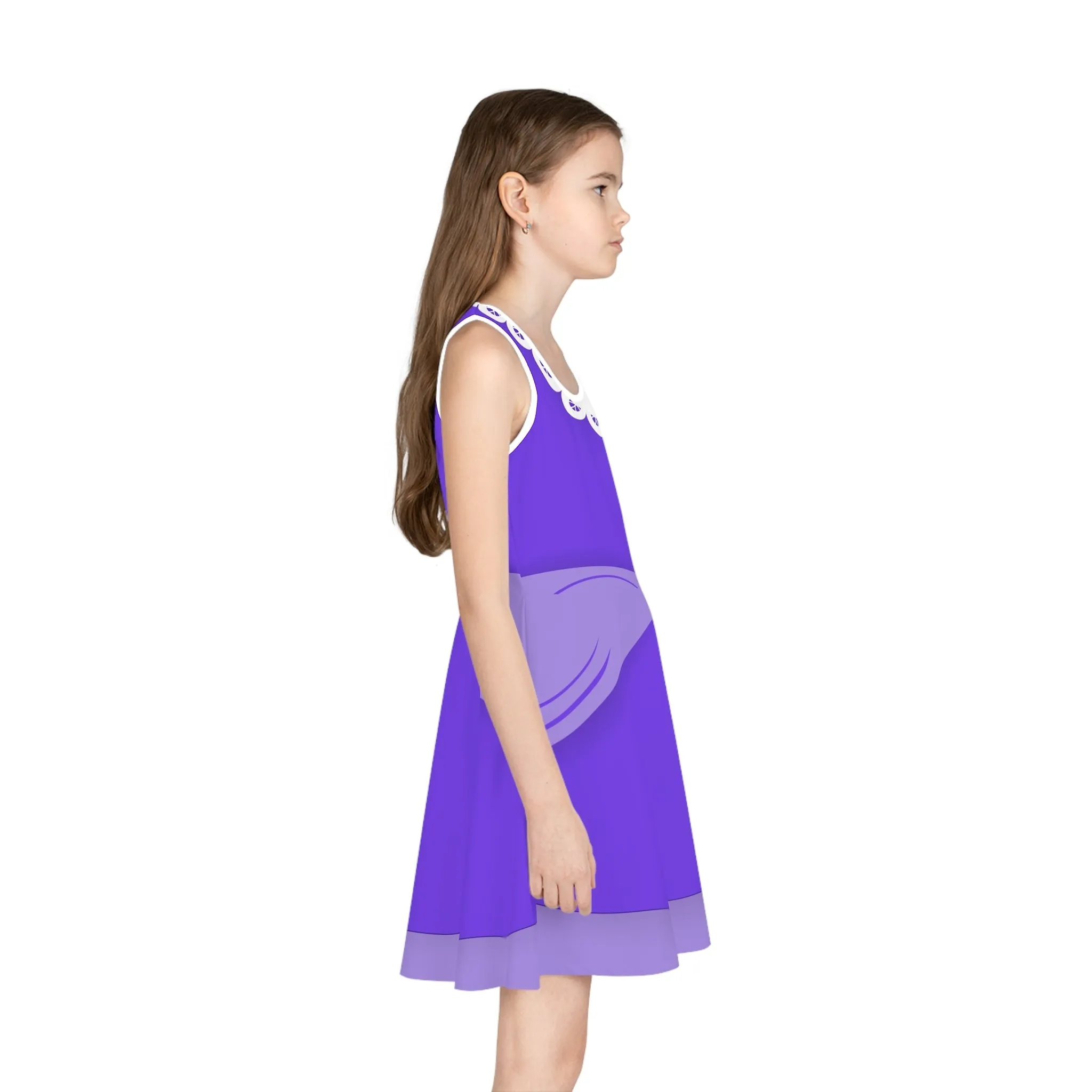Wa-Villain Girls' Sleeveless Sundress