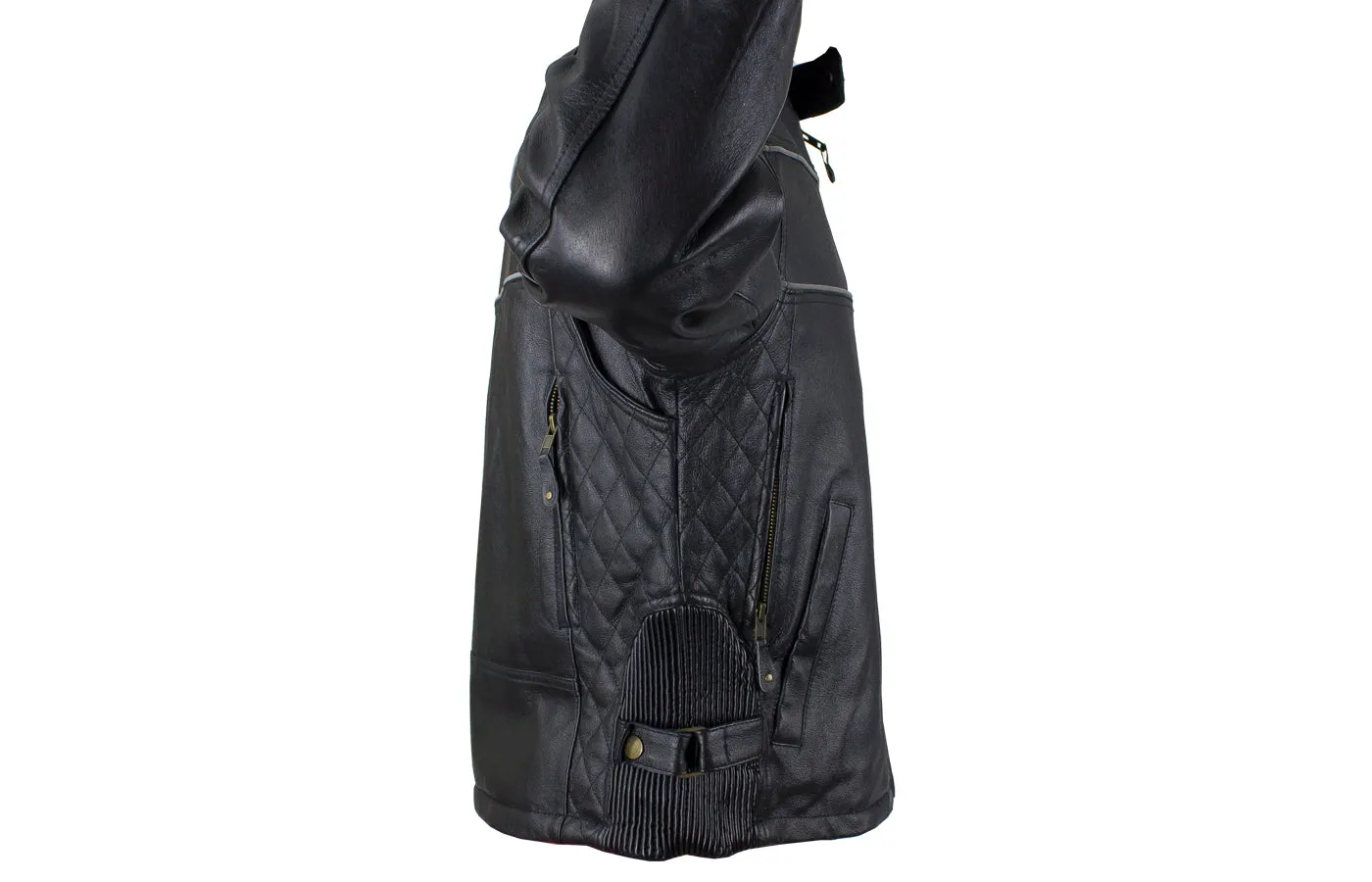 Women Soft Leather Motorcycle Jacket