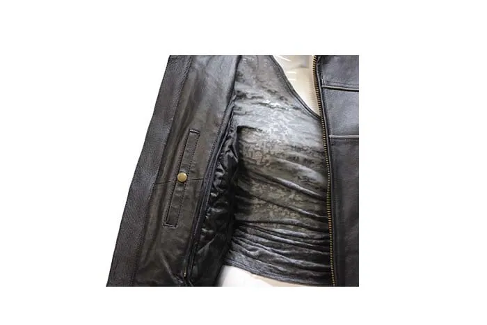 Women Soft Leather Motorcycle Jacket